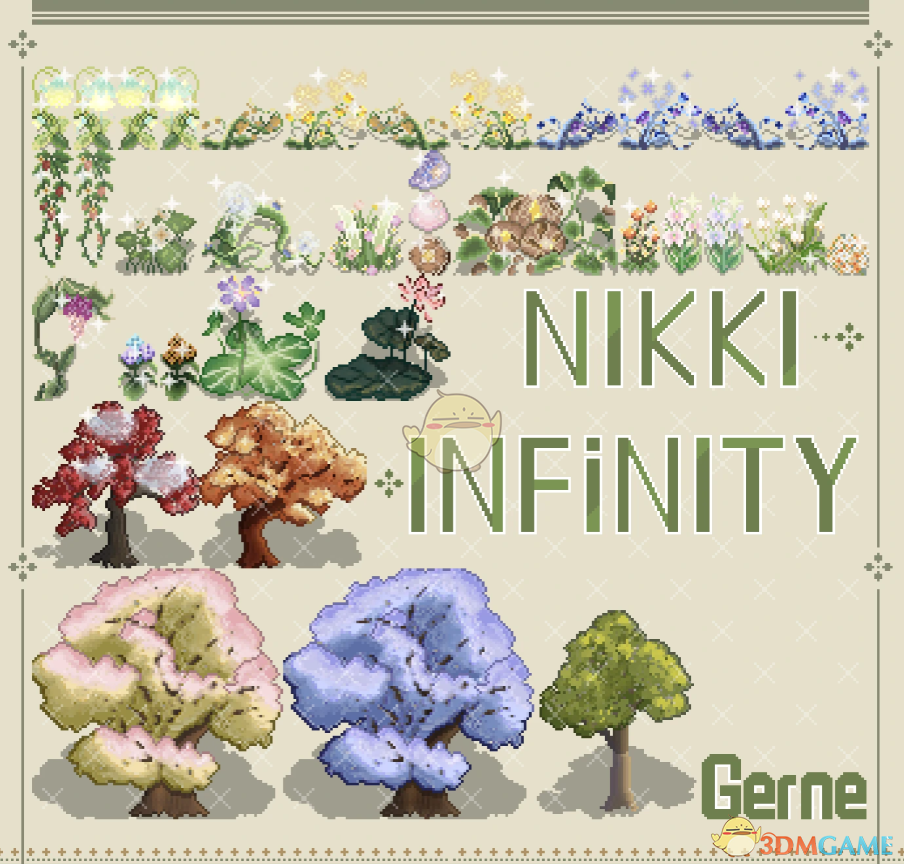 《星露谷物语》无限暖暖神奇植物家具MOD