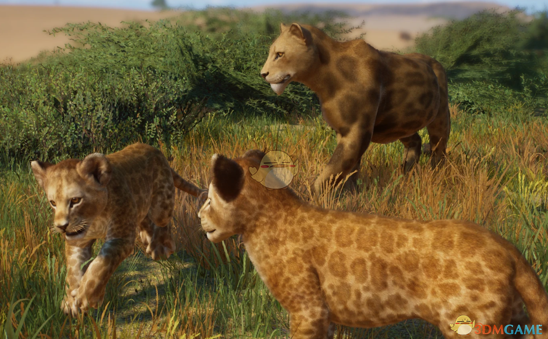 《动物园之星》新物种斑点狮MOD