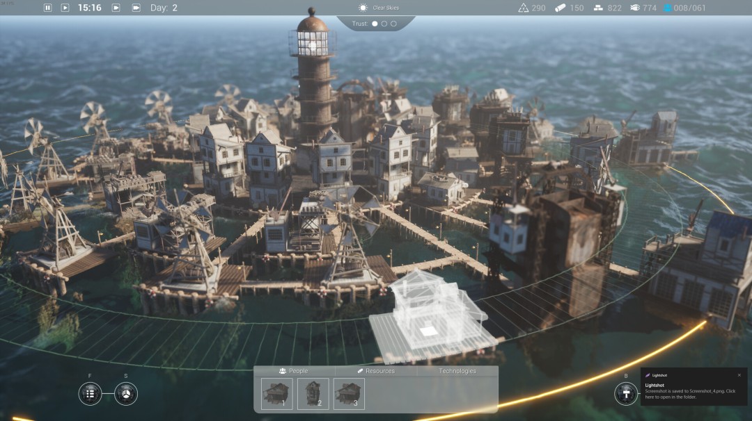 未来水世界！城市经营模拟新作《沉没之光》公布