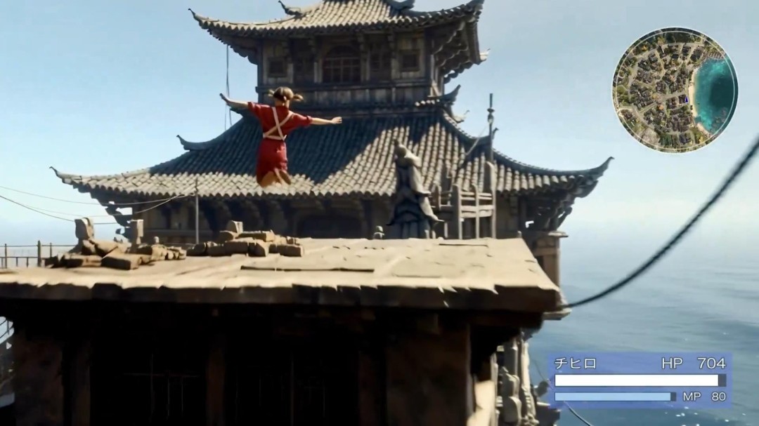 AI生成《千寻的冒险》游戏片段 充满奇幻色彩