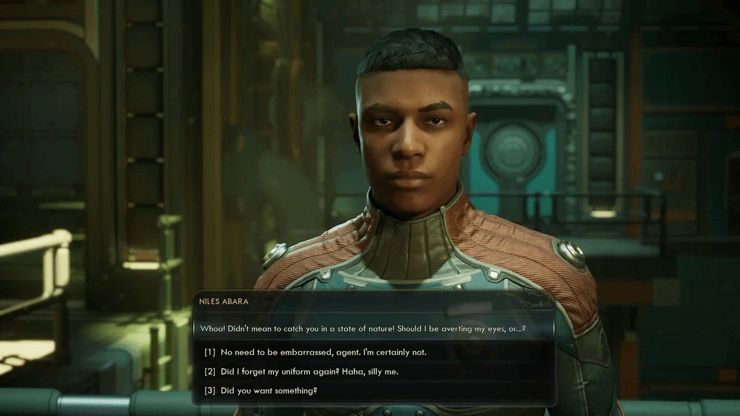 《天外世界2》玩家角色一丝不挂时 会被NPC吐槽