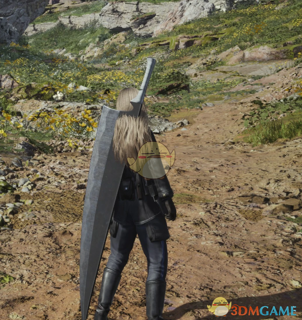  《最终幻想7：重生》克劳德的死神斩月MOD