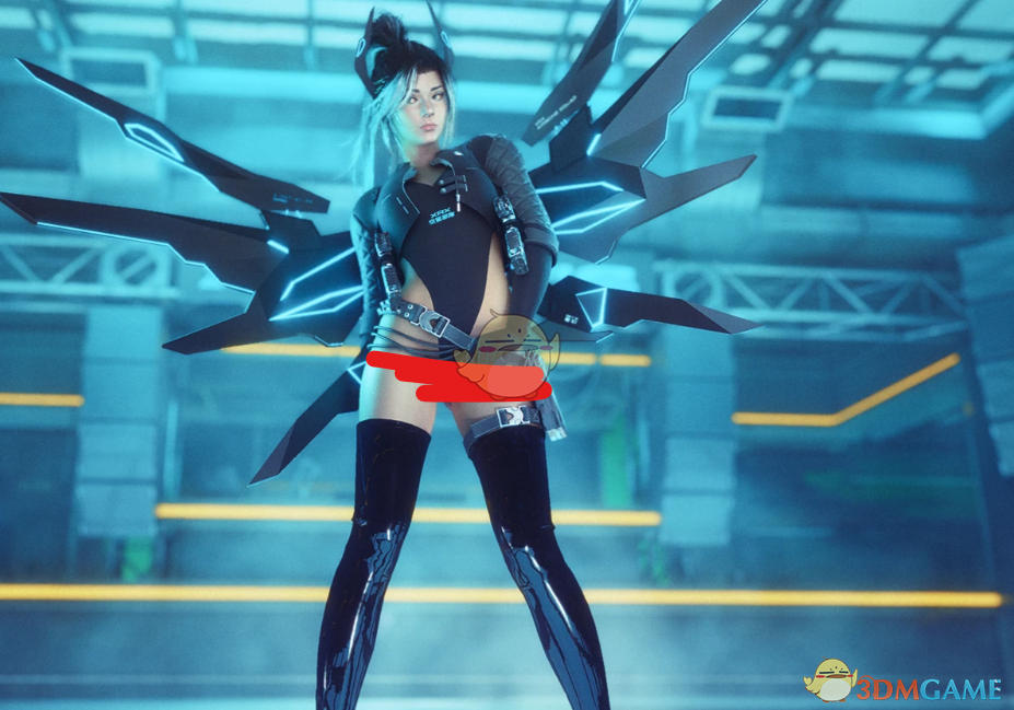 《赛博朋克2077》XRX空降小队紧身连体衣MOD