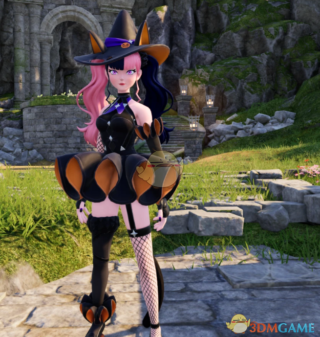 《幻兽帕鲁》扮演万圣节佐伊MOD