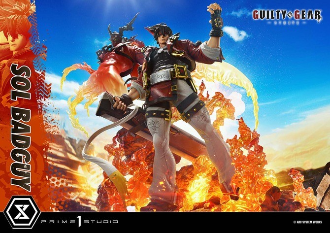 《罪恶装备 -奋战-》男主角索尔高端雕像公布 酷炫极致