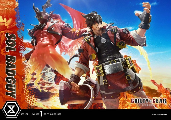 《罪恶装备 -奋战-》男主角索尔高端雕像公布 酷炫极致