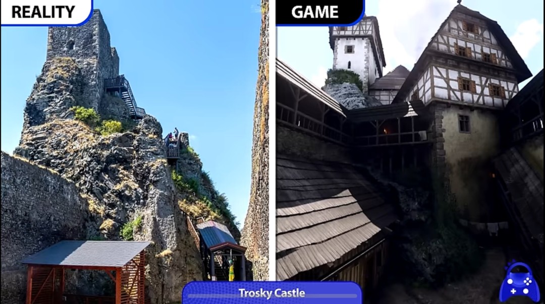 《天国：拯救2》大获成功 游戏中的城堡吸引大量游客前来参观