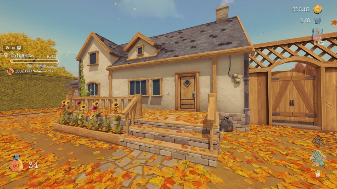 清理落叶！解压游戏《Leaf it Alone》Steam特别好评