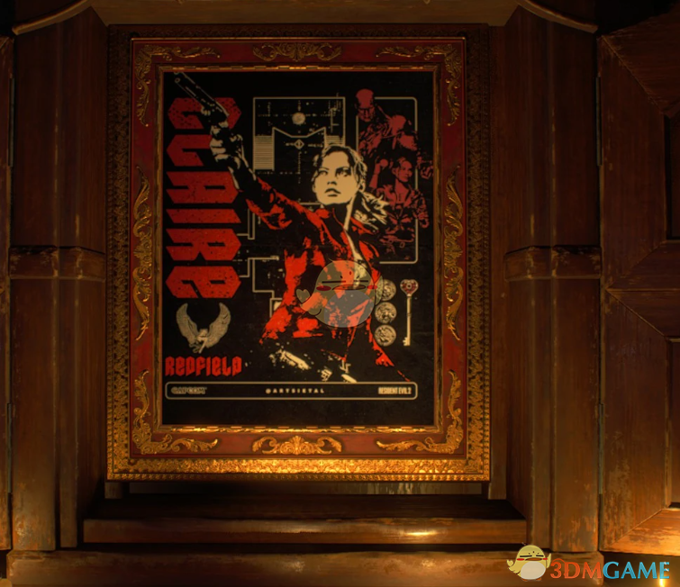 《生化危机4:重制版》克莱尔艺术海报画像MOD