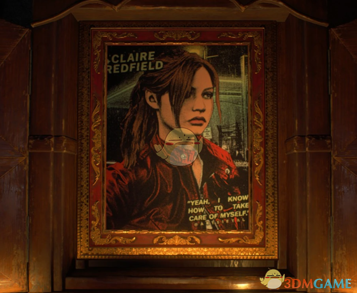 《生化危机4:重制版》克莱尔艺术海报画像MOD
