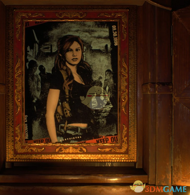 《生化危机4:重制版》克莱尔艺术海报画像MOD