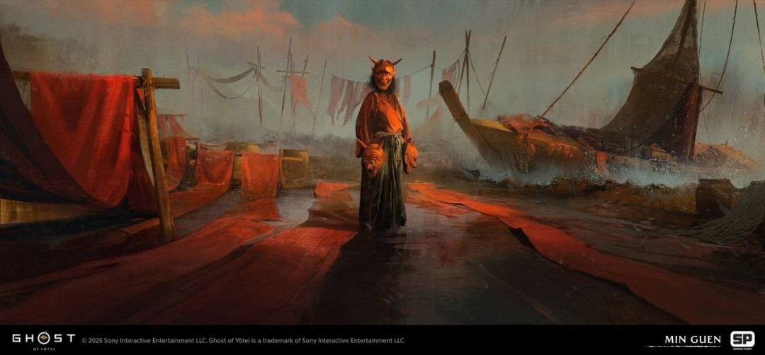 Sucker Punch艺术家分享《羊蹄山之魂》早期概念图与设计理念