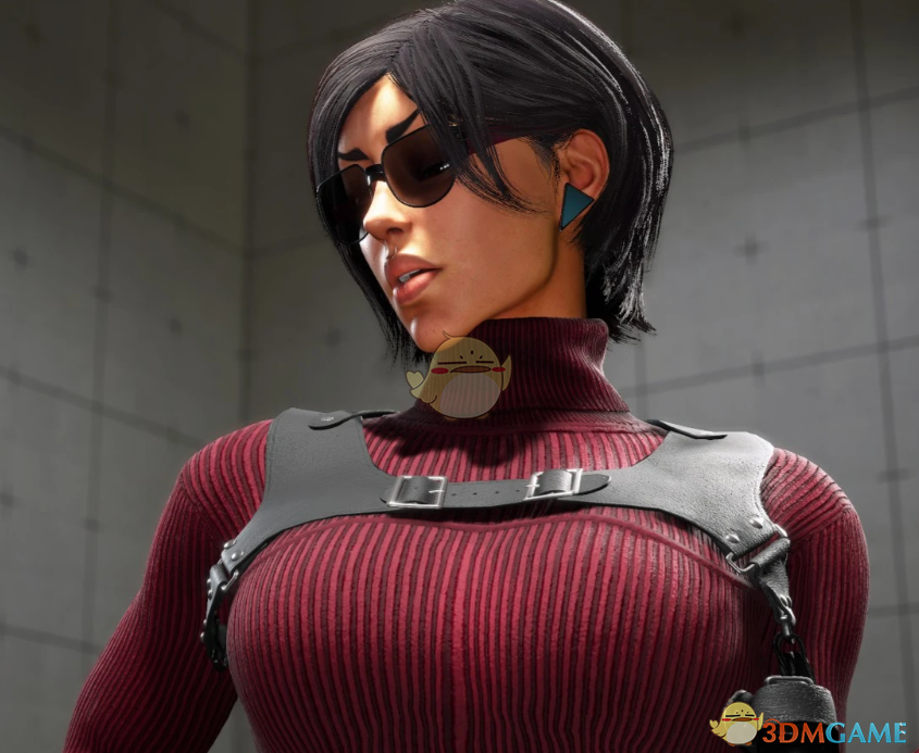 《街头霸王6》深红毒蛇的艾达针织连衣裙MOD