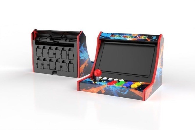 日厂推出Switch街机外壳套件 模拟复古机台玩法