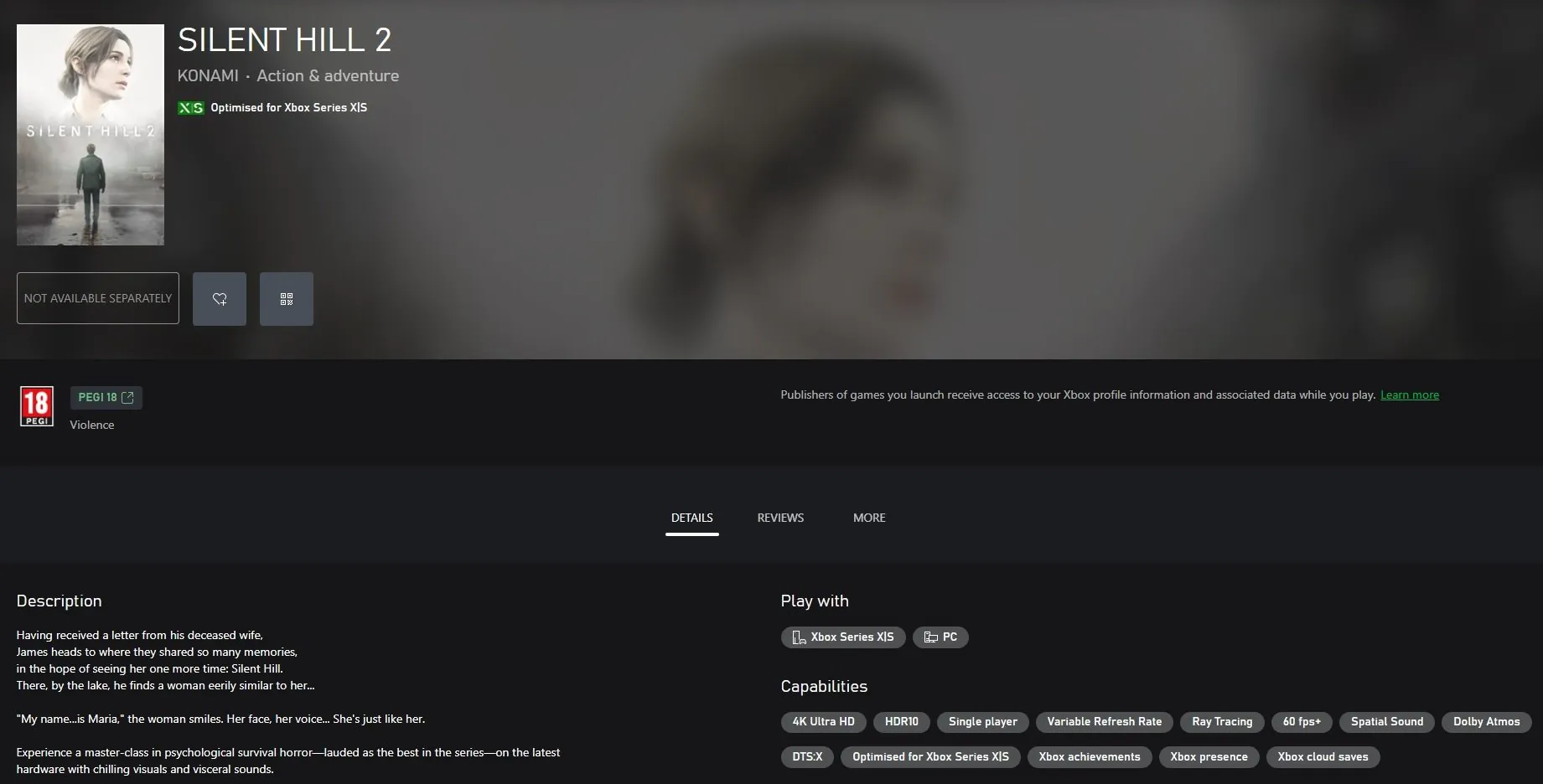 本月发售？《寂静岭2：重制版》Xbox版发售日泄露