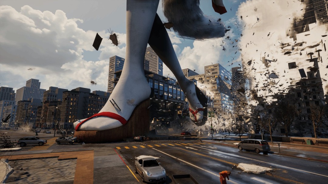 《女巨人游乐场》新视频和截图 性感女巨人狂踩