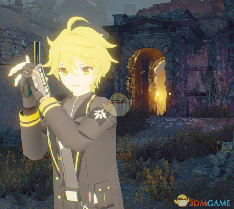 《生化危机4：重制版》原神元素战争空替换里昂MOD