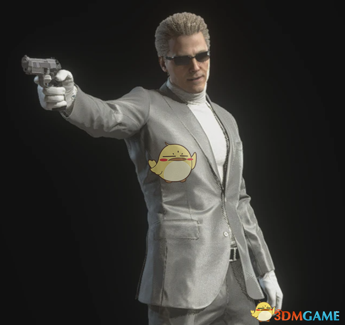 《生化危机4：重制版》威斯克的银白西装MOD