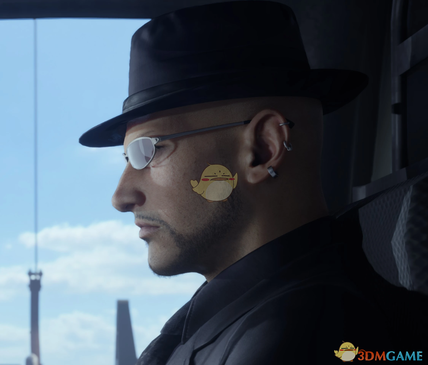 《最终幻想7：重生》路德的黑色费多拉帽MOD