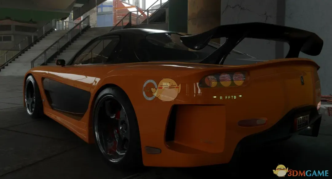 《赛博朋克2077》马自达RX-7跑车MOD