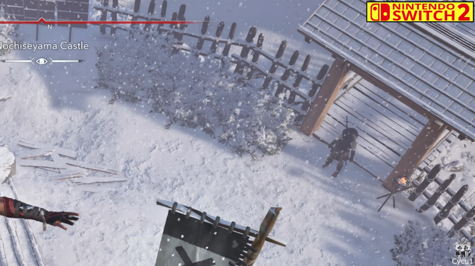 《刺客信条：影》Switch 2和PS5 Pro版画面对比