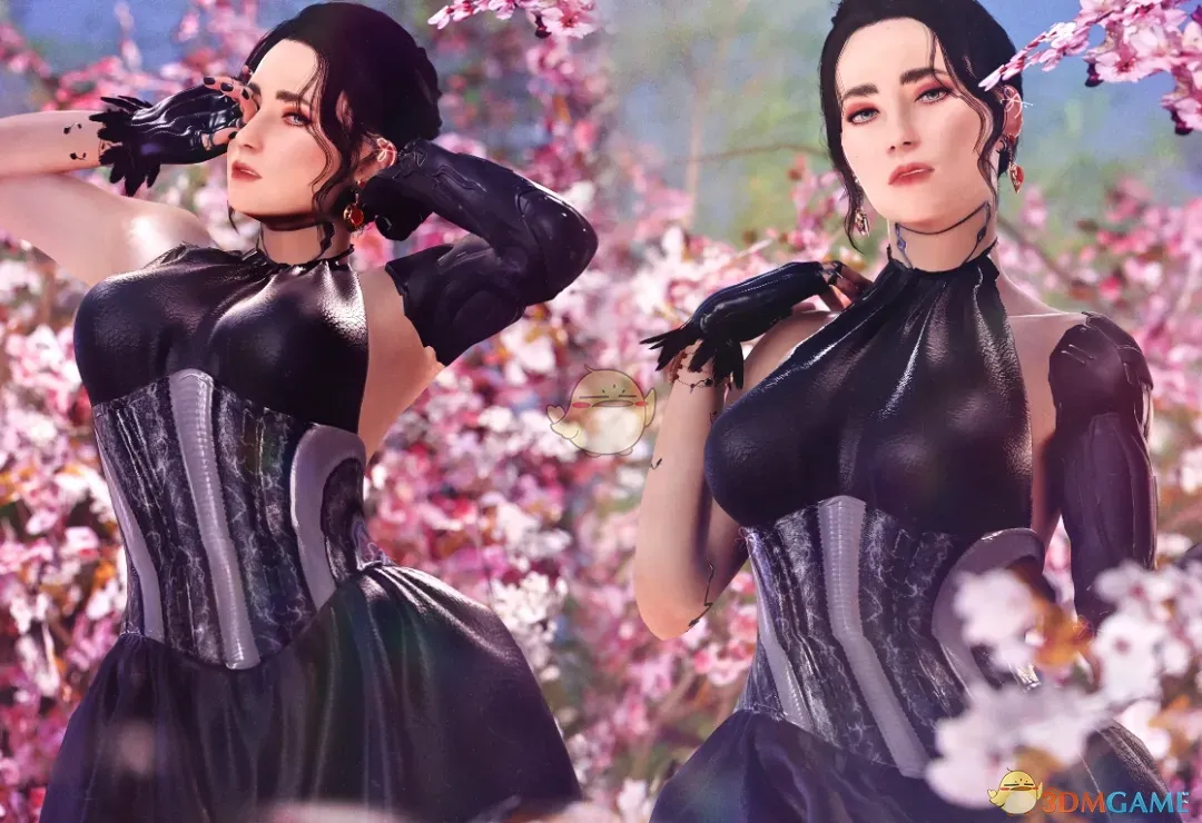 《赛博朋克2077》欢乐派对礼裙MOD