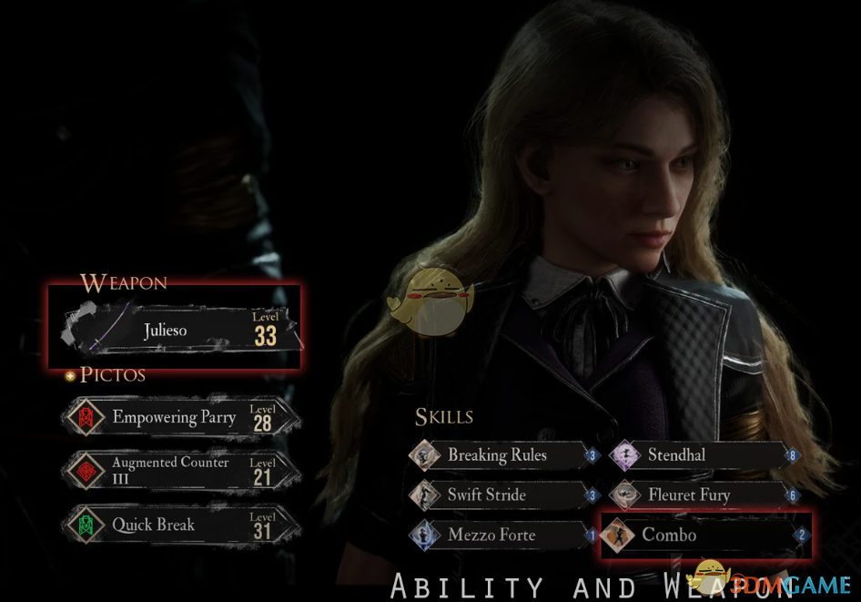 《光与影：33号远征队》朱莉替换玛埃尔MOD