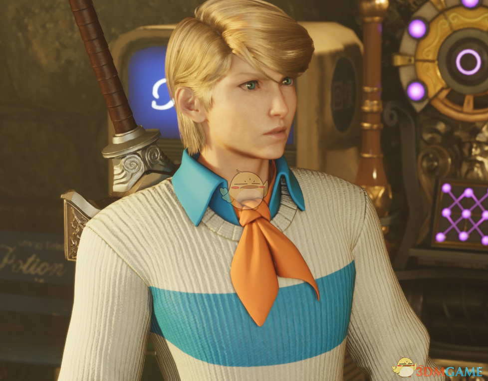 《最终幻想7:重生》克劳德的史酷比2弗雷德套装MOD