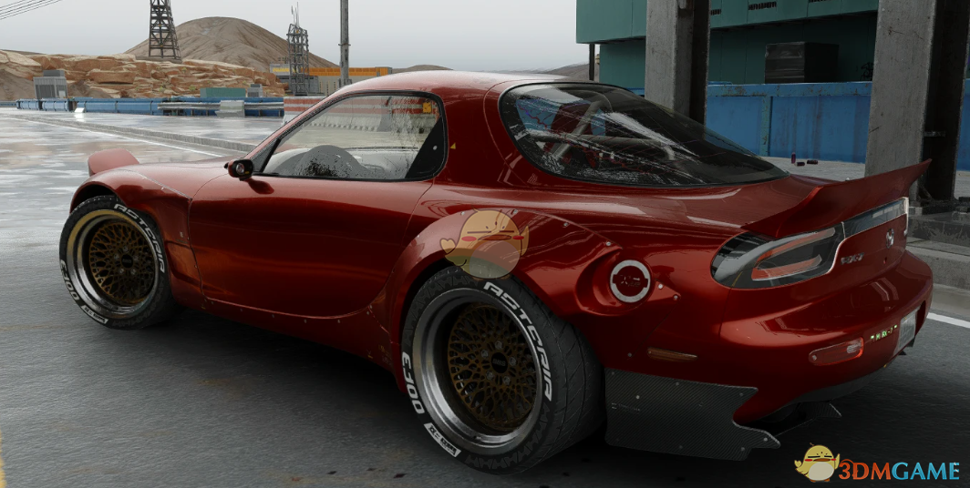 《赛博朋克2077》马自达RX7 WBK跑车MOD