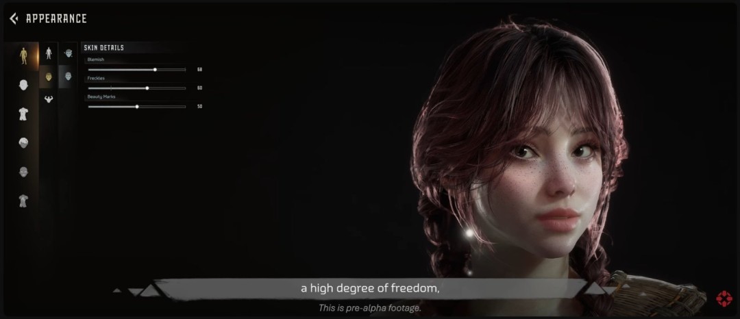 不用忍受zzzq了！ 《地平线：钢铁前线》捏脸系统大受好评