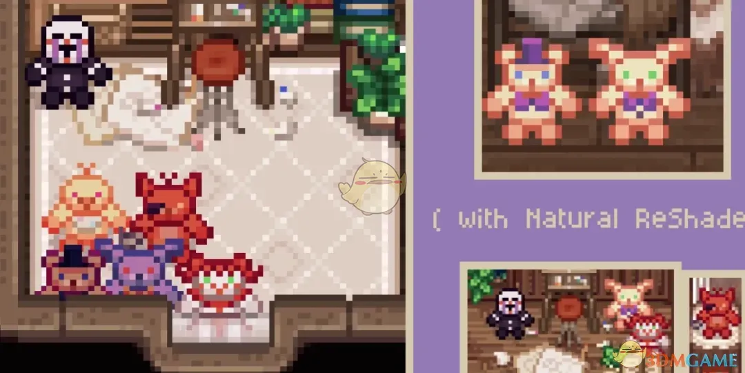 《星露谷物语》弗雷迪午夜后宫毛绒玩偶MOD