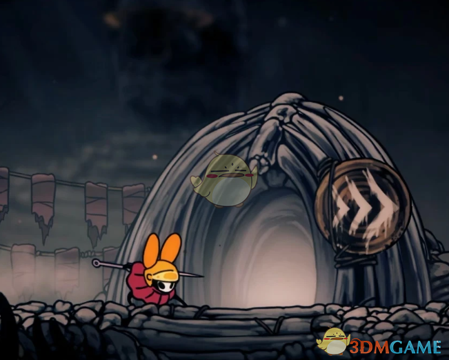 《空洞骑士：丝之歌》大黄蜂的美团骑手头盔MOD