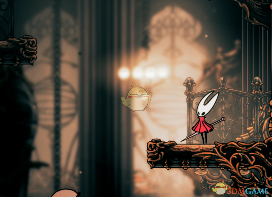 《空洞骑士:丝之歌》改进的模糊背景MOD