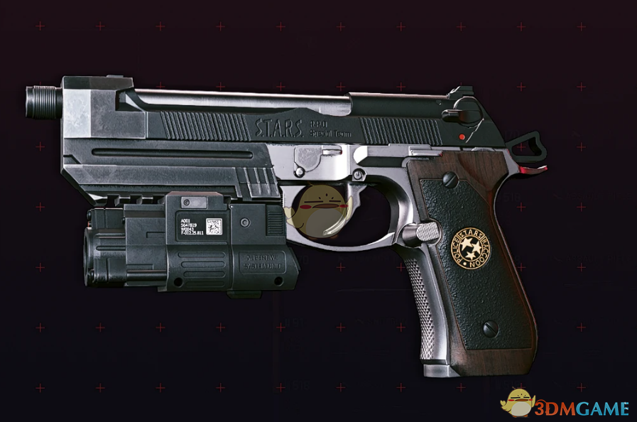 《赛博朋克2077》生化危机武士之刃手枪MOD