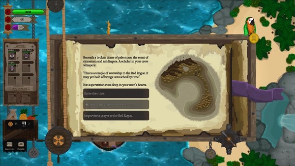 扬帆起航！海战卡牌肉鸽《赤海狂盗：卡片远征》Steam发售日期定档11月26日！