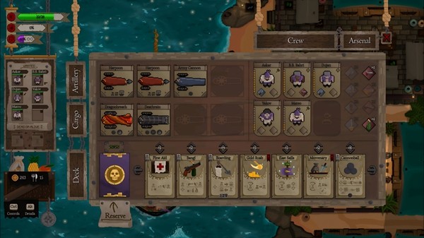 扬帆起航！海战卡牌肉鸽《赤海狂盗：卡片远征》Steam发售日期定档11月26日！