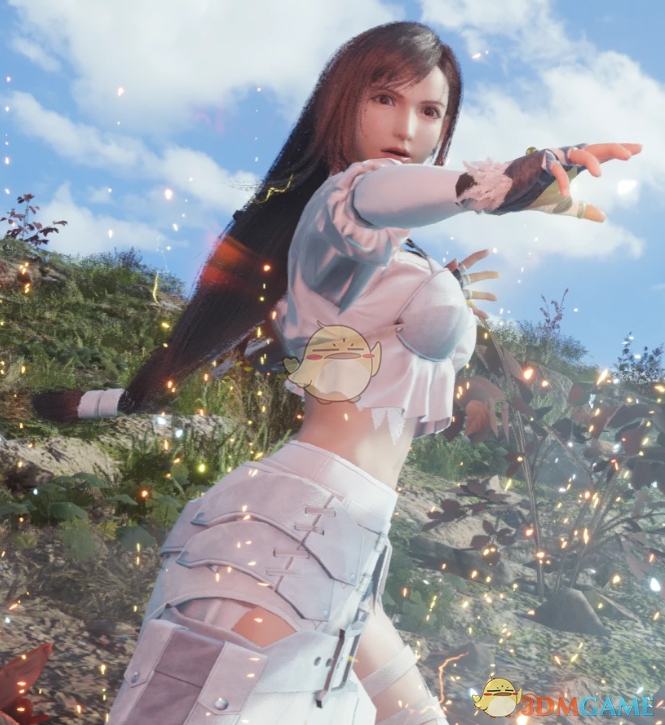 《最终幻想7：重生》蒂法的洁白羽衣MOD