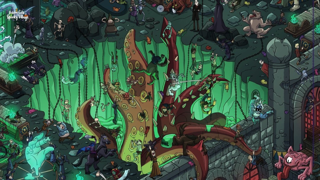 《Hidden Cats in Spooky Village》免安装版