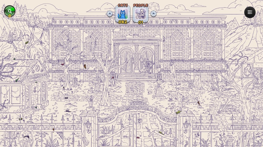 《Hidden Cats in Spooky Village》免安装版