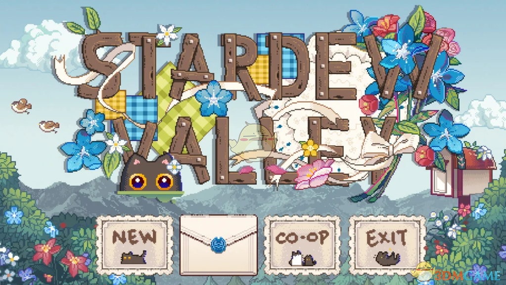 《星露谷物语》猫咪主题UI界面MOD