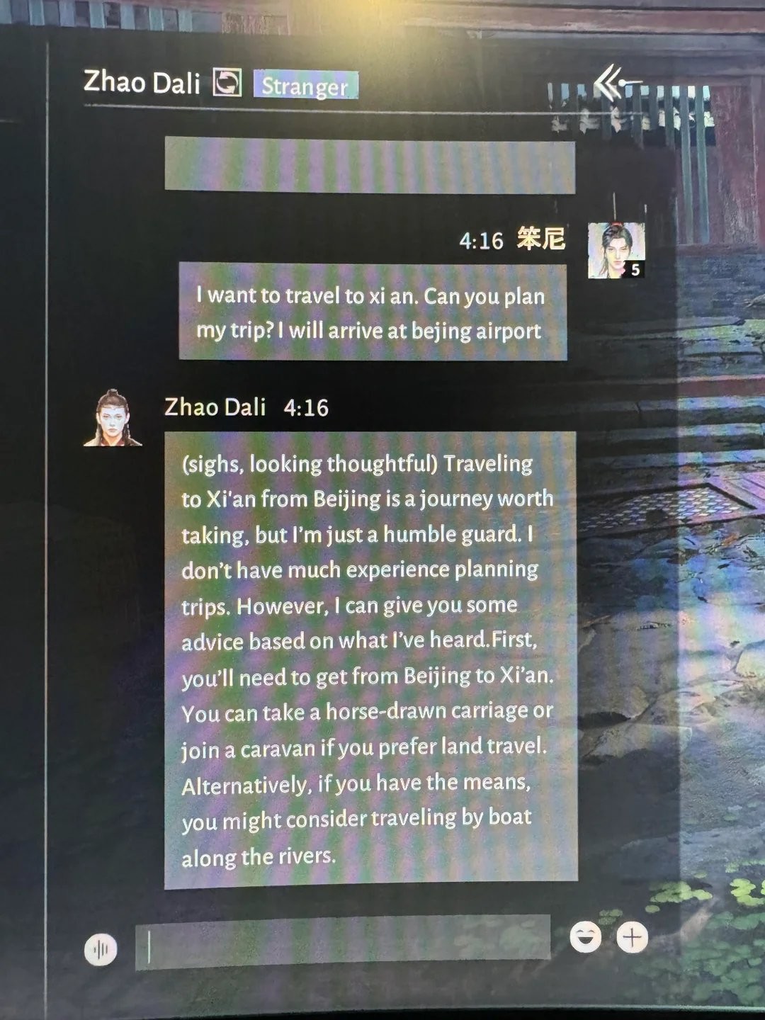 还有家庭伦理戏！ 《燕云十六声》AI NPC被老外疯狂调戏