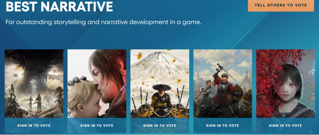 TGA 2025提名公布 《33号远征队》提名12次领跑全场