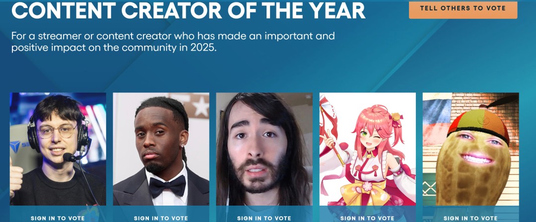 TGA 2025提名公布 《33号远征队》提名12次领跑全场