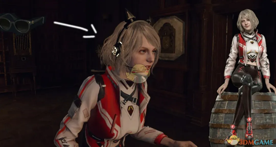 《生化危机4：重制版》阿什莉的游戏少女服装MOD