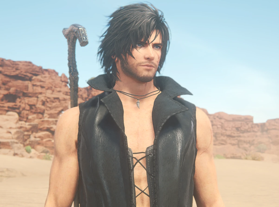 《最终幻想16》克莱夫的鬼泣V无袖皮衣MOD