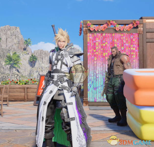 《最终幻想7:重生》克劳德的剑道服装MOD