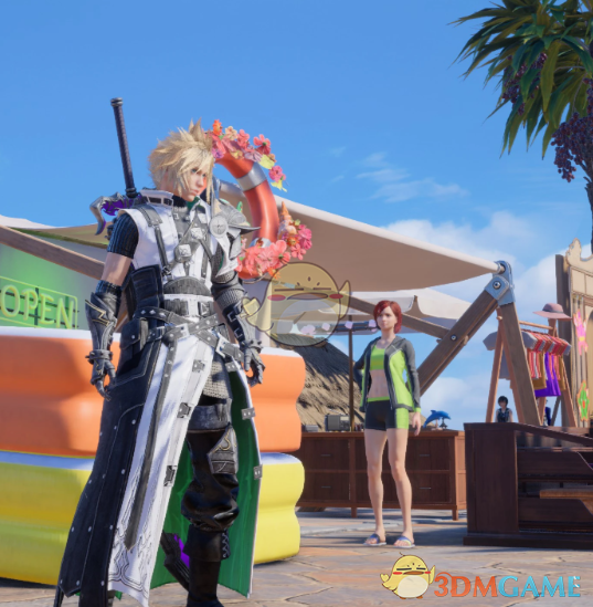 《最终幻想7:重生》克劳德的剑道服装MOD