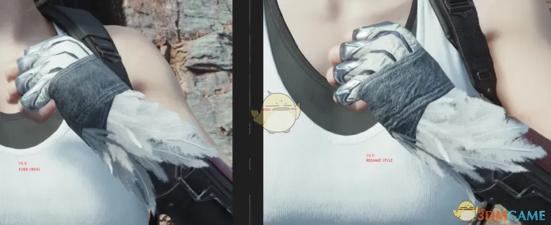 《最终幻想7:重生》蒂法的白羽拳套MOD