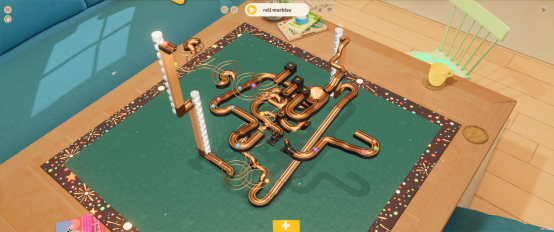 充满温暖与怀旧氛围的弹珠轨道模拟游戏《Cozy Marbles》将于2026年登陆Steam