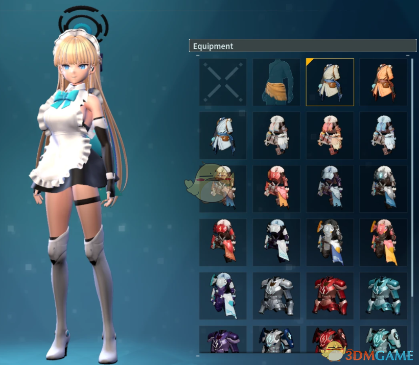 《幻兽帕鲁》扮演蔚蓝档案飞鸟马时MOD